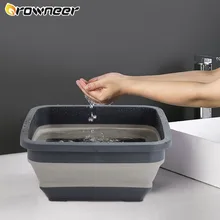 Portable Folding Basins Multi-purpose Household Wash Basin Bathroom Travel Laundry Washing Vegetable Fruit Kitchen Accessories