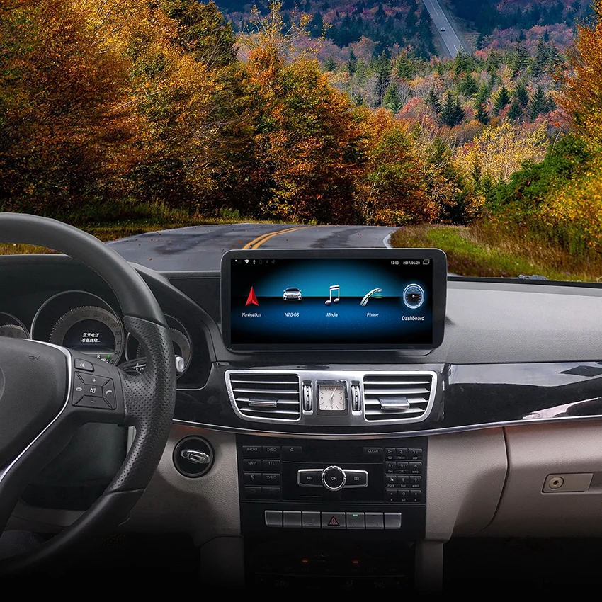 Clearance Android 8.1 Car Dvd Navi Player FOR Mercedes Benz E W212 S212 car Monitor audio gps stereo auto all in one 31