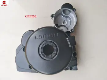 

loncin cbp250 250cc engine magneto coil cover left 250cc Chinese Motorcycle Engine