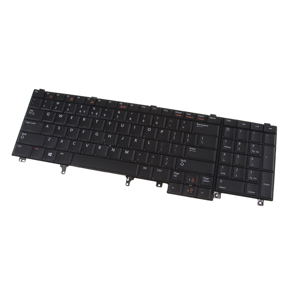 US Layout Replacement Keyboard for Dell Latitude E6520 E6530 E6540 E5520 E5530 Keyboard with Small Enter Key Brand New