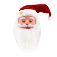 Креативная электрическая игрушка Санта-Клауса, говорящие куклы, статуэтка Navidad, Рождественская елка, украшения, детские рождественские подарки, игрушка#40