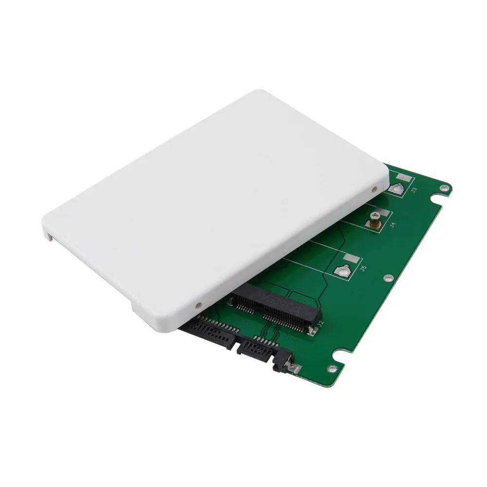 Мини 2,5 дюймовый внешний корпус HDD MSATA SSD до 22 Pin SATA SSD адаптер коробка поддержка SATA3