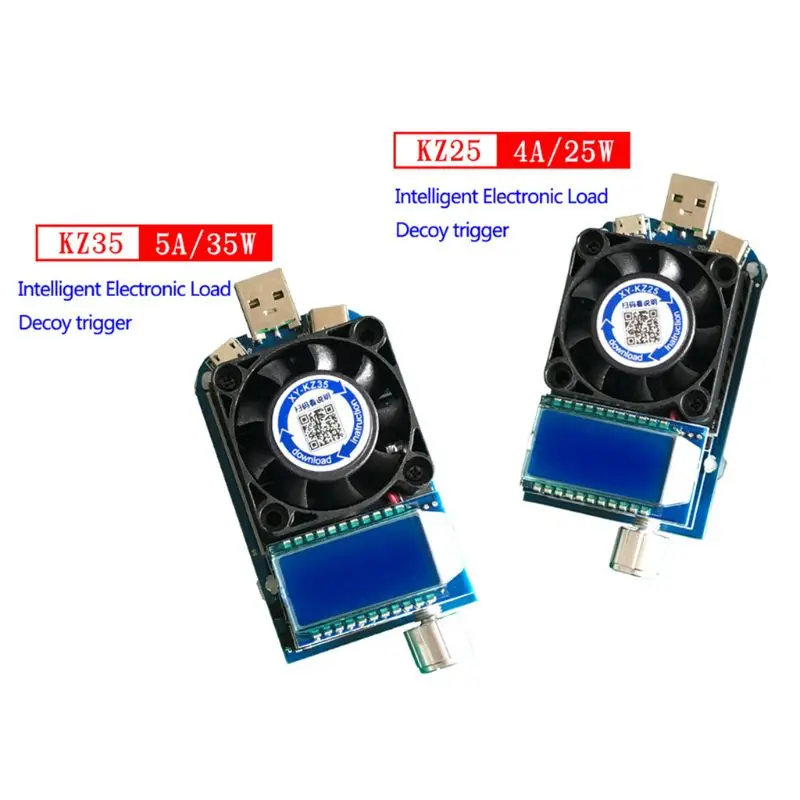 

USB Intelligent Trigger Electronic Load Fast Charge Tester Support QC2.0/Q C3.0/AFC/FCP 94PC