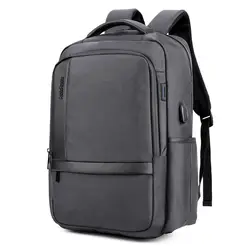 ARCTIC HUNTER мужской 15,6 дюймовый водонепроницаемый рюкзак для ноутбука с USB зарядкой, повседневная сумка для ноутбука, Спортивная Дорожная