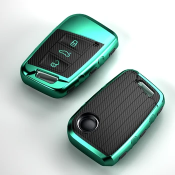 

TPU Car Key Smart Remote Cover Full Case Holder For Volkswagen Golf Skoda Superb Magotan Passat B8 A7 2016 2017 2018 Accessories