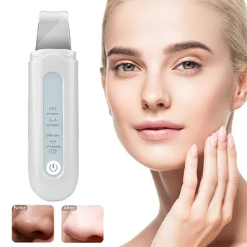 

scraper for cleaning face spa Shovel acne removal blackhead Vibrating massager lifting facial peeling galvanic facial machine