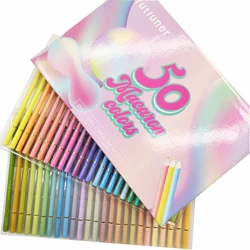 Andstalino lápices de colores Pastel profesionales para dibujar, 50 colores, aceite Macaron, no tóxico