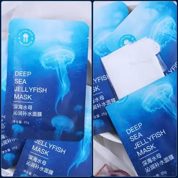 

Deep Sea Jellyfish Mask Exfoliating and Shrinking Pores Moisturizing Skin Care and Skin Brightening C7P6