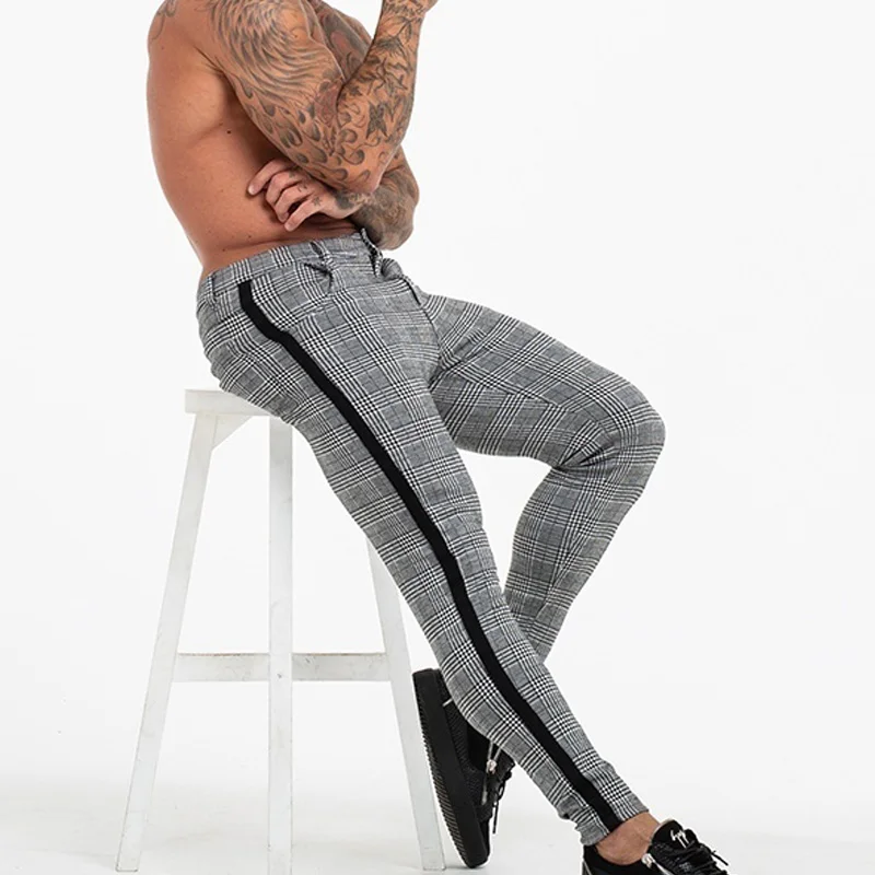 

New Jogging Pants Men Striped Sport Workout Sweatpants Casual Gym Training Pants Mens Fitness Leggings Joggers Running Trousers