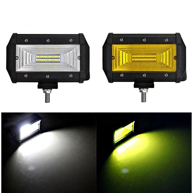 Focos Led Para Tractor CREE Luz De Trabajo De Alto Poder 48W 4.2 Pulgadas Foco LED Faro De Ingeniería Foco Para Vehículos Todoterreno Luz De Techo - China Foco LED, Faro Luces