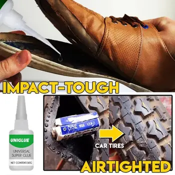 

HOT SALE 50ml Multifunction Uniglue Universal Super Glue Glass Bonding Handmade Jewelry Stone Quick Dry Universal Glue
