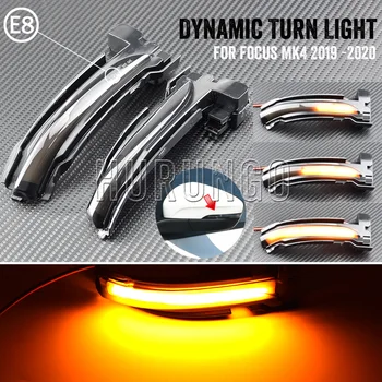 

2pcs/lot LHD LED Dynamic Turn Signal Light For Ford Focus 4 MK4 2019 2020 Sequential Indicator Blinker Side Mirror LED Light