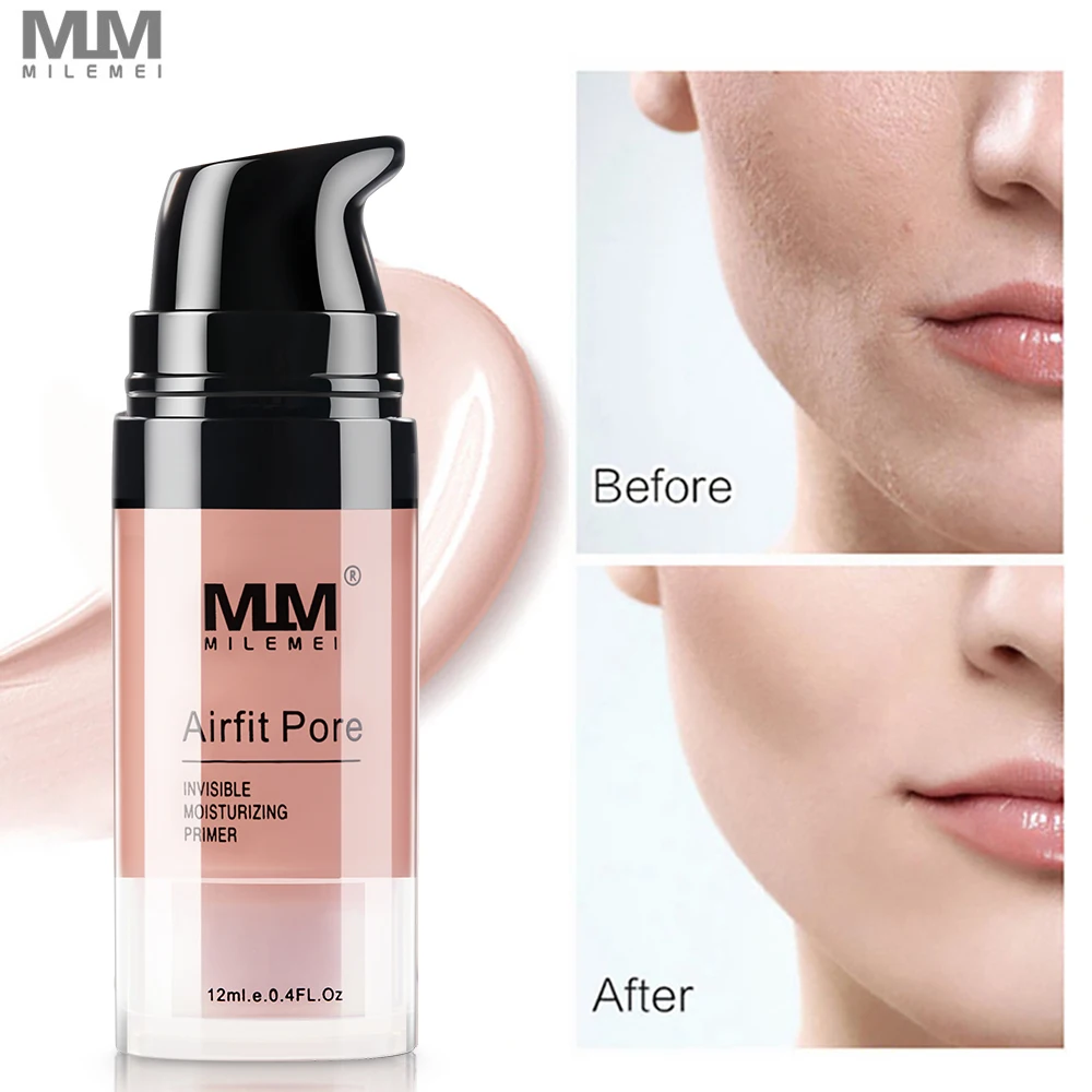 Магический Невидимый праймер для макияжа пор исчезает лицо W Airfit Pore Primer содержит витамин A, C, E для оптимального здоровья кожи