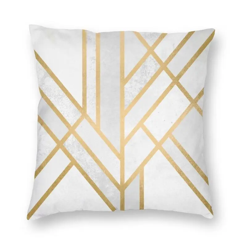 

Art Deco Geometry Abstract Pattern Cushion Cover 3D Printing Geometry Throw Pillow Case for Car Fashion Pillowcase Decoration
