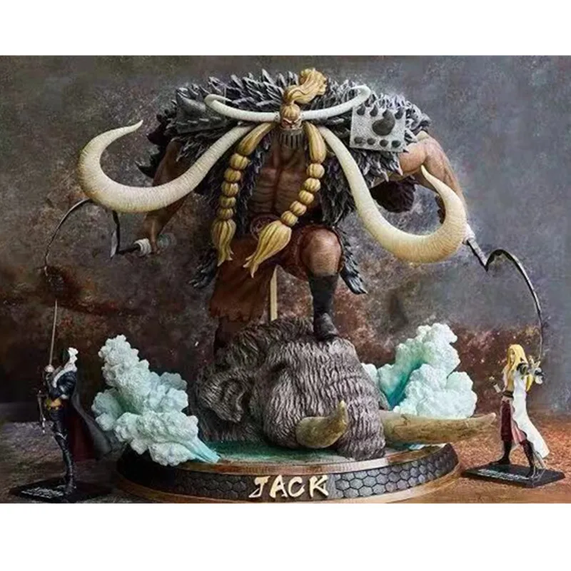 ONE PIECE Cartoon Kaido One Of The Four Emperor Unkilled Marle De Dragonne Captain GK PVC Action Figure Collect Model Toy M3054 - Цвет: Многоцветный
