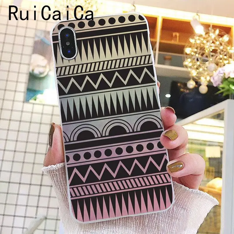 Pastel Tribal Aztec Triangle On Nebula