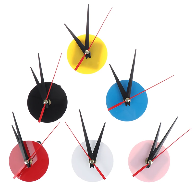 1PCS DIY Silent Quartz Watch Round Wall Clock Movement Mechanism Parts Repair Replacement Need Tools Home Decor