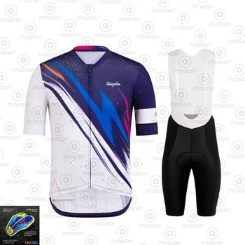 

2020 cycling suit summer short sleeve men's top cycling mountain road bike clothing