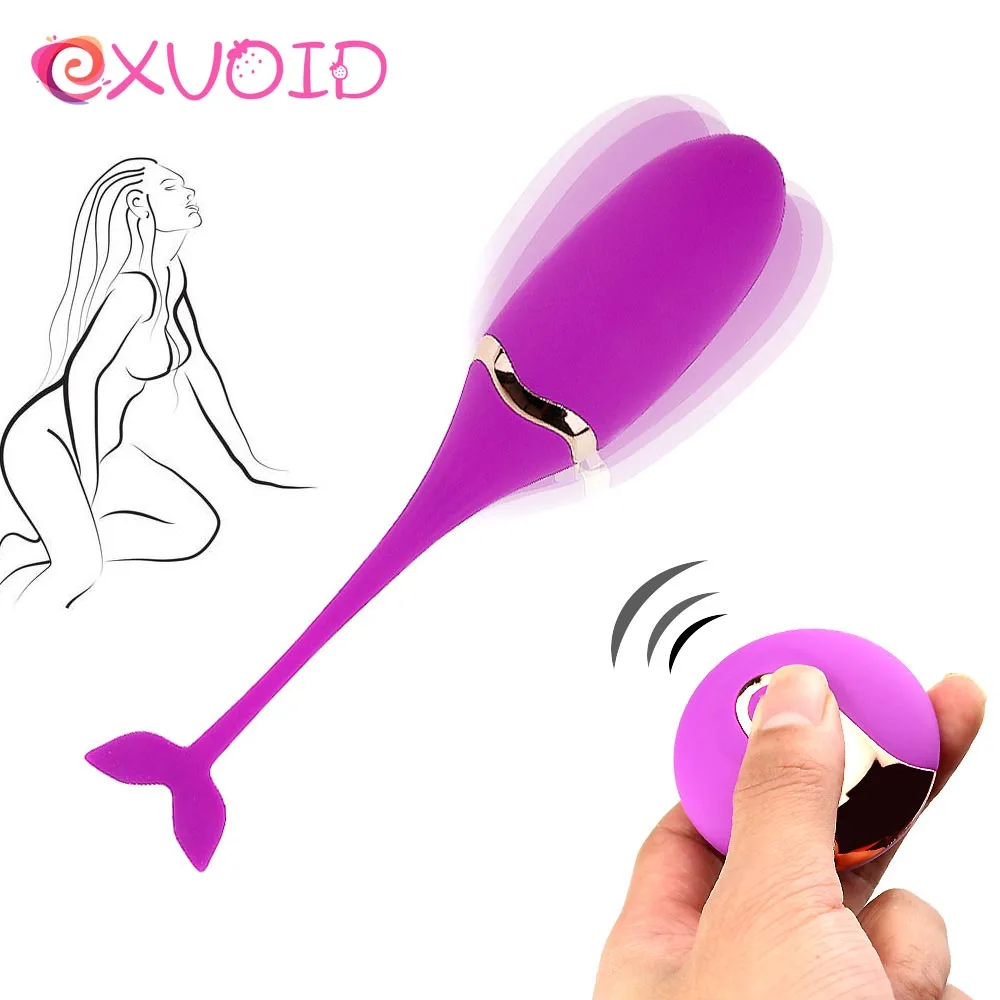 Вибрирующее яйцо EXVOID устройство для массажа точки G с дистанционным управлением