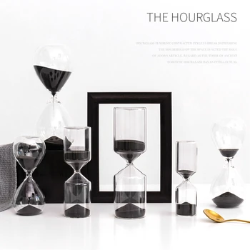 

1Pcs Hourglass 5/10/15/30 Minutes Timer 30 Minute Desktop Sand Watch Clock Hourglass Timer Hourglass Crafts Gifts Home Decor New