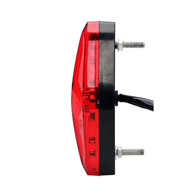 Красный 15 светодиодный Мотоцикл ATV задний свет для велосипеда Стоп задний фонарь 12 В универсальные аксессуары