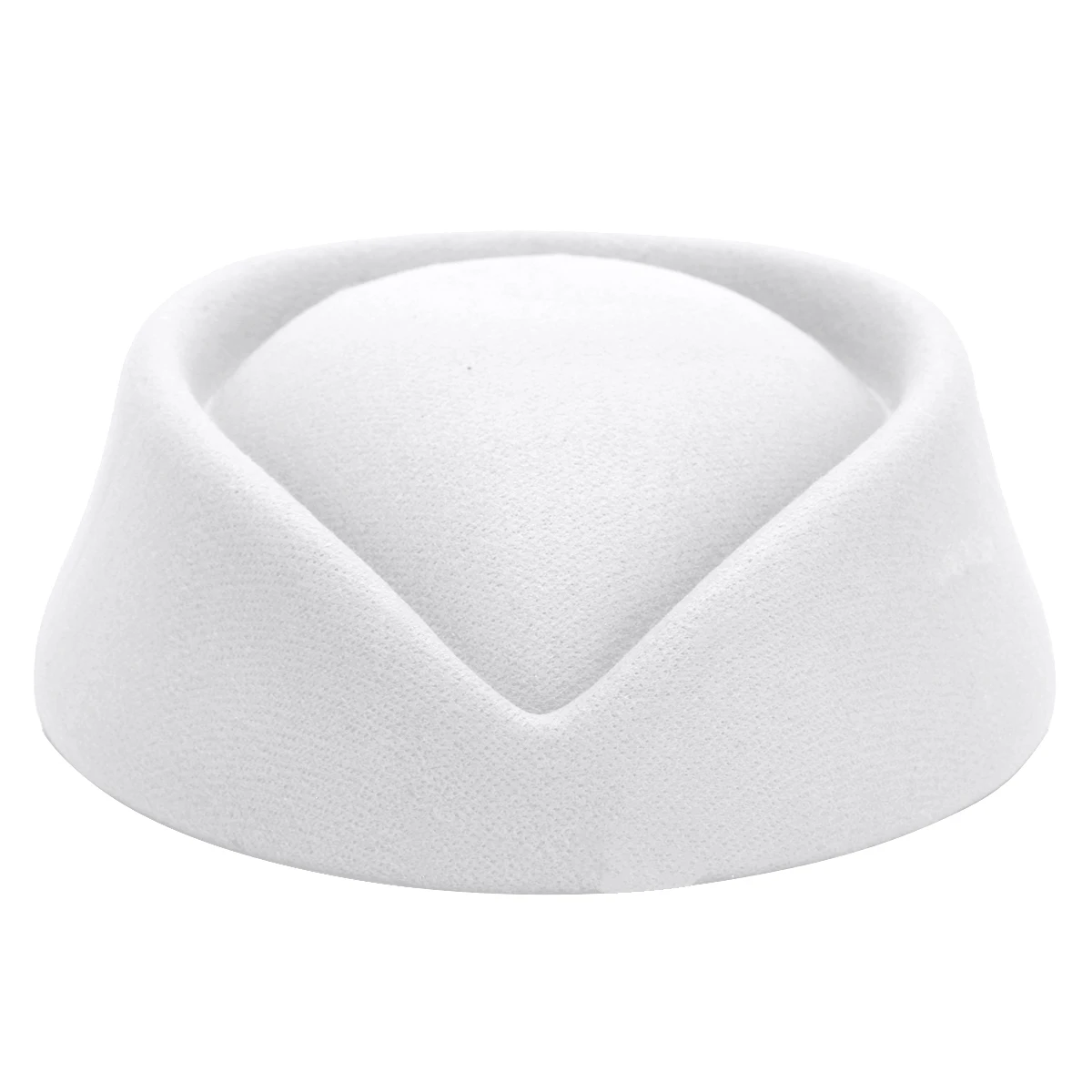 Имитация шерсти Войлок стюардесса воздушная стюардесса Pillbox Hat Millinery каплевидный чародей основа кепки для косплея костюм аксессуары