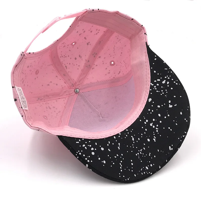 New Fashion Children Baseball Cap Boys Sum Hat Dot Snowflake point Girls Fashion Caps Summer Snapback Unisex Adjustable Hats