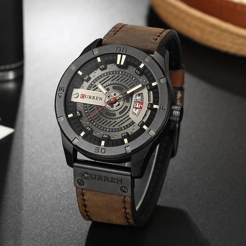 

Curren Watches Men's Men Sports Watch MEN'S Watch Fashion Douyin Hot Selling Quartz Watch
