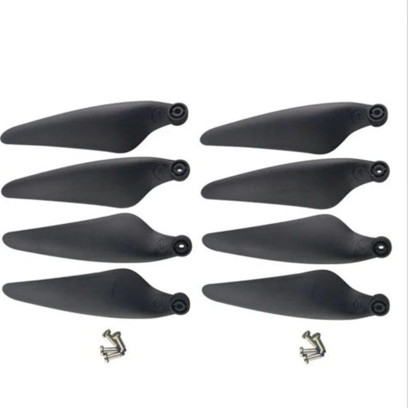 8pcs/Set RC Quadcopter Spare Parts Folding Propeller Props Set For Hubsan H117S drone accessory hot