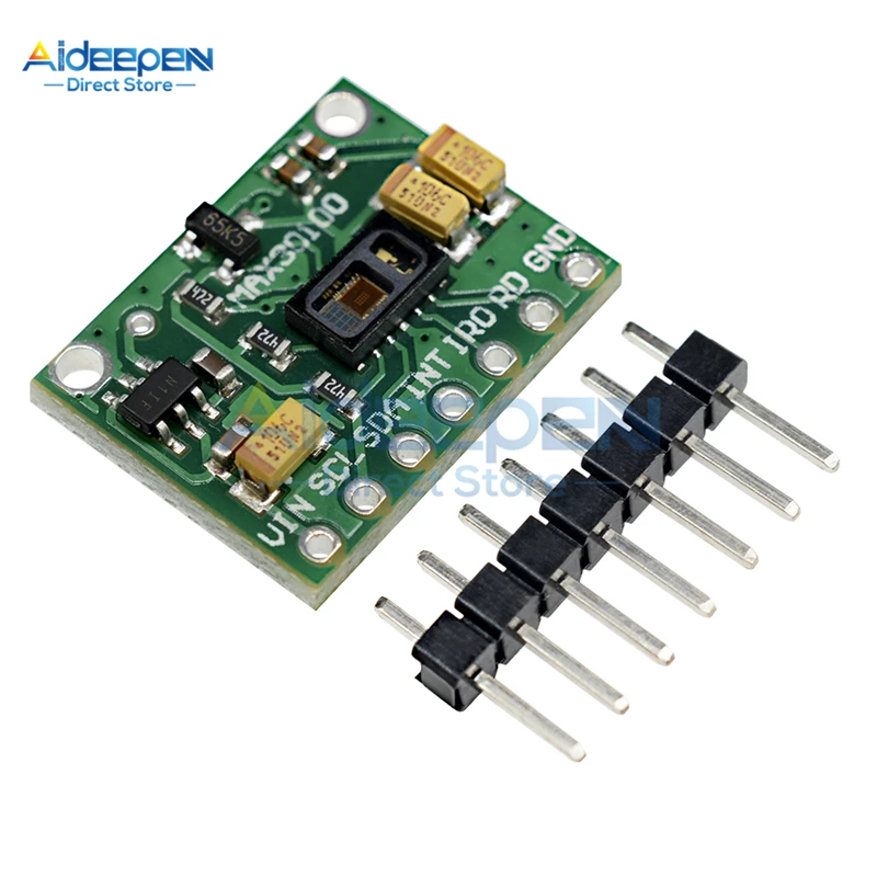 DC 1,8 V-3,3 V MAX30102 сердечный ритм кислородный импульсный датчик модуль Breakout низкая мощность замена MAX30100 для Arduino - Цвет: MAX30102
