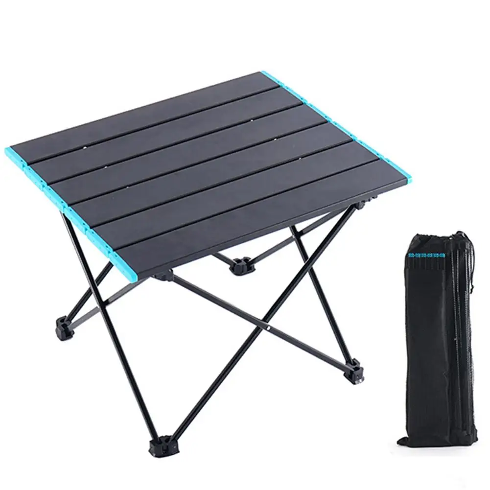 

Portable Ultralight Small Folding Table Outdoor Picnic Table Leisure Aluminum Alloy Barbecue Oxford Fabric Chairs