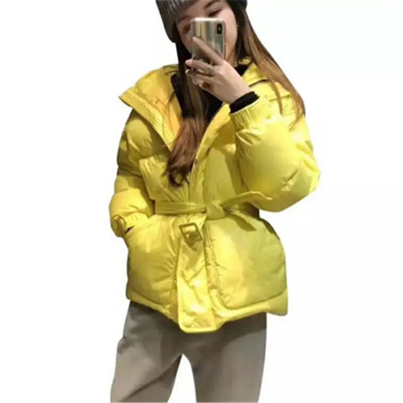 nueva chaqueta de invierno para mujer con capucha moda tendencia Повседневная chaqueta de invierno para mujer - Цвет: 3