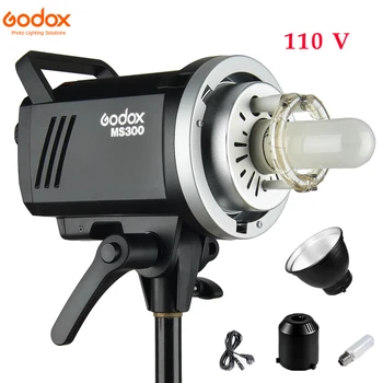 

Godox MS200 200W MS300 300WS 2.4G Built-in Wireless Receiver Lightweight Compact and Durable Bowens Mount Studio Flash MS Series
