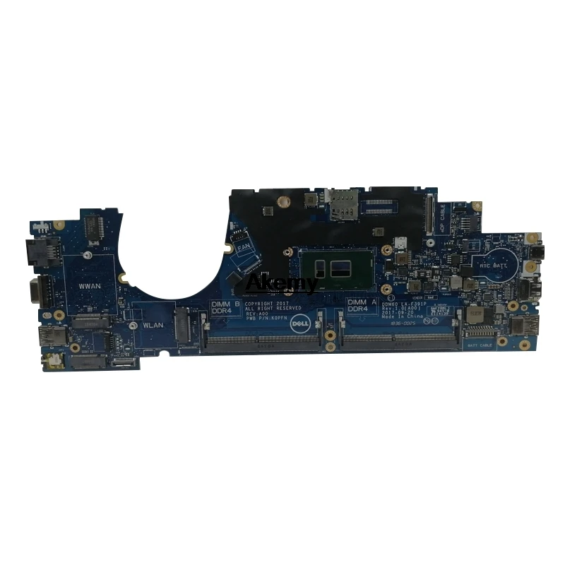 E5290 5290 материнская плата для ноутбука DELL CN-02X71H 02X71H 2X71H LA-F391P Материнская плата ноутбука E5290 5290 P27S материнская плата i5-7300U тест проведен