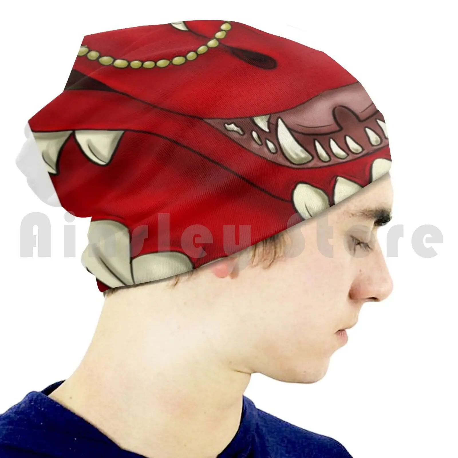 Lizard Prince ( Red ) Hat Hat Lizard Prince Reptile Lizard Dragon Scalie  Furry Furry Fandom - Skullies & Beanies - AliExpress