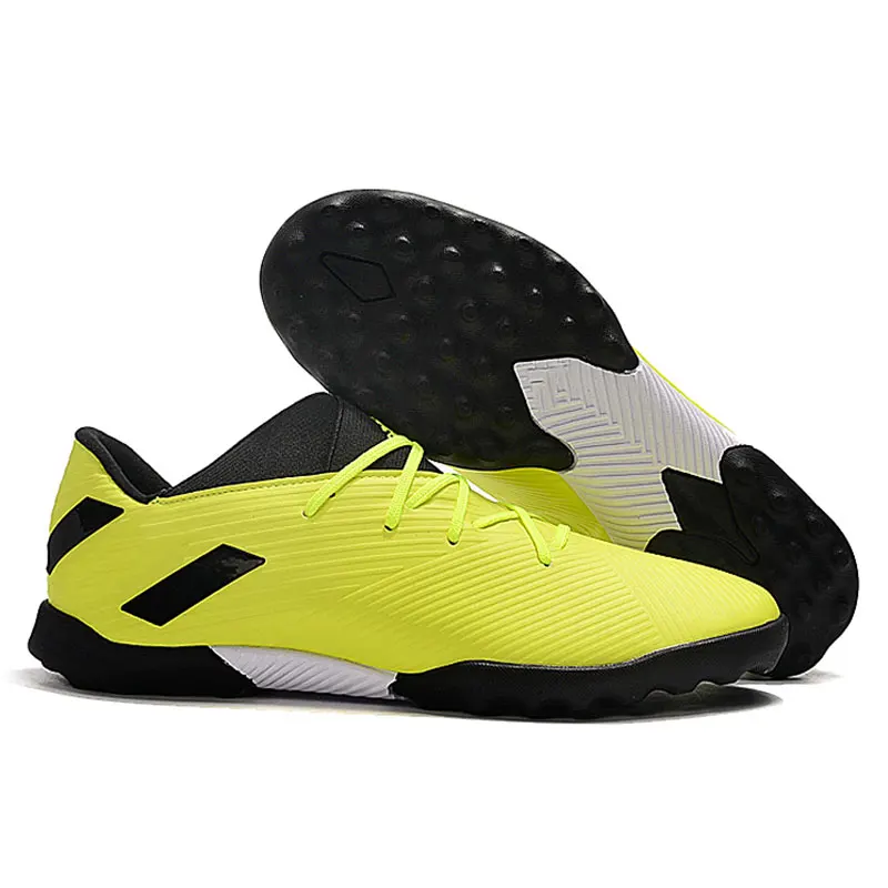 NEMEZIZI 19,3 TF футбольные бутсы мужские шесть вариантов черные белые Зеленые Синие красные желтые дизайнерские футбольные бутсы размер 39-45