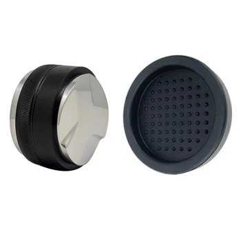 

Botique-5m Coffee Distributor & Tamper,Dual Head Coffee Leveler Fits for 54mm Breville Portafilter, with A Coffee Pad