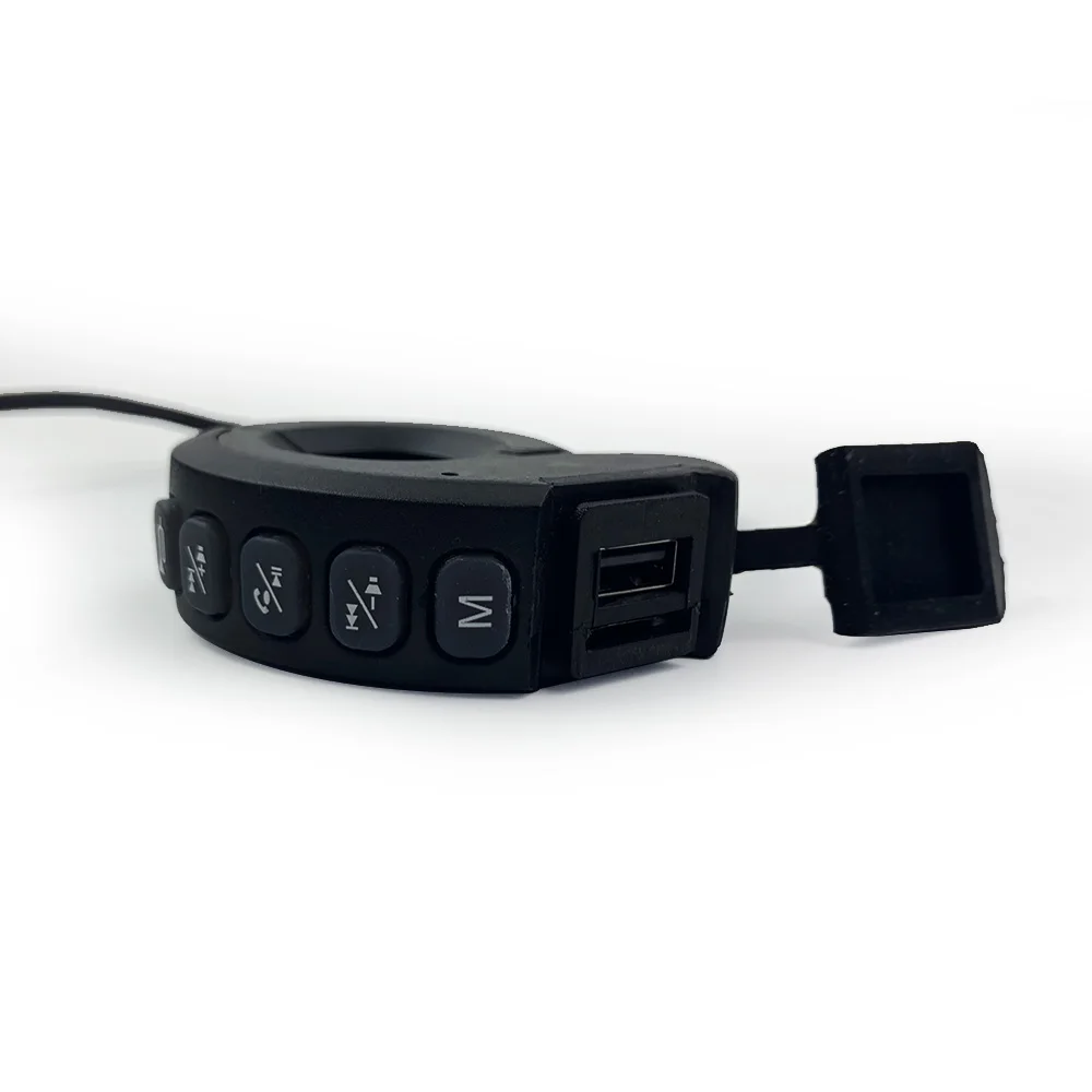 15 Вт Мотоцикл Авто Автомобиль Грузовик Bluetooth громкая связь полицейская пожарная машина скорой помощи Громкий Рог FM радио зарядка через usb телефон ответ