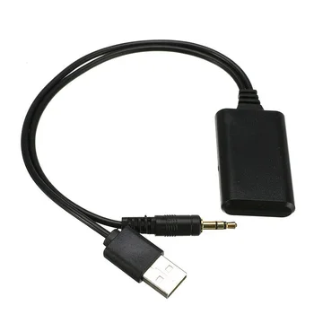

Car Auto Bluetooth Radio AUX Cable Adapter Black Replacement For BMW E90 E91 E92 E93 Cables Adapters Sockets