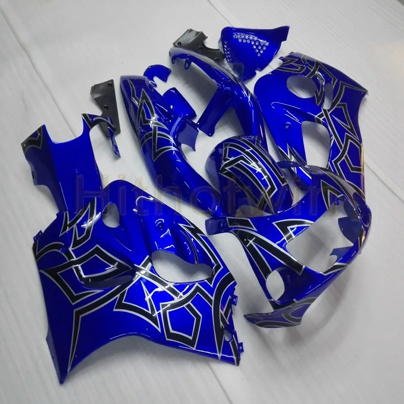 Пользовательские мотоцикла тюнинг-пакет для Suzuki GSXR600/750 1996 1997 1998 1999 2000 GSX-R600 GSX-R750 ABS Обтекатели+ винты+ синий