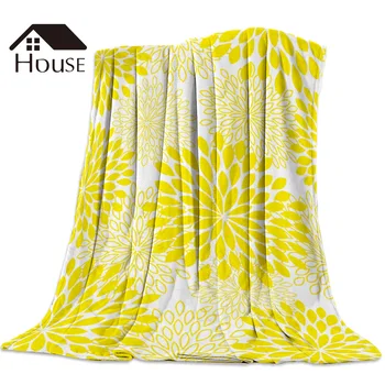 

Japanese Abstract Flower Printed Nap Blanket Soft Comfortable Velvet Plush Flower Blankets Warm Sofa Bed Sheets