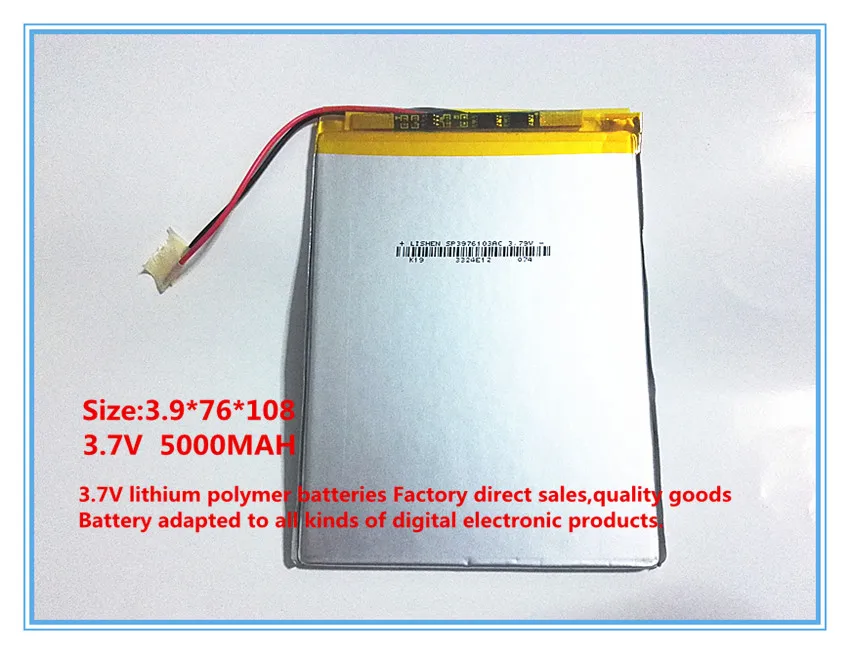 Tablet polymer battery 9 inches tablet  domestic the built-in rechargeable  5000 mah 3976108