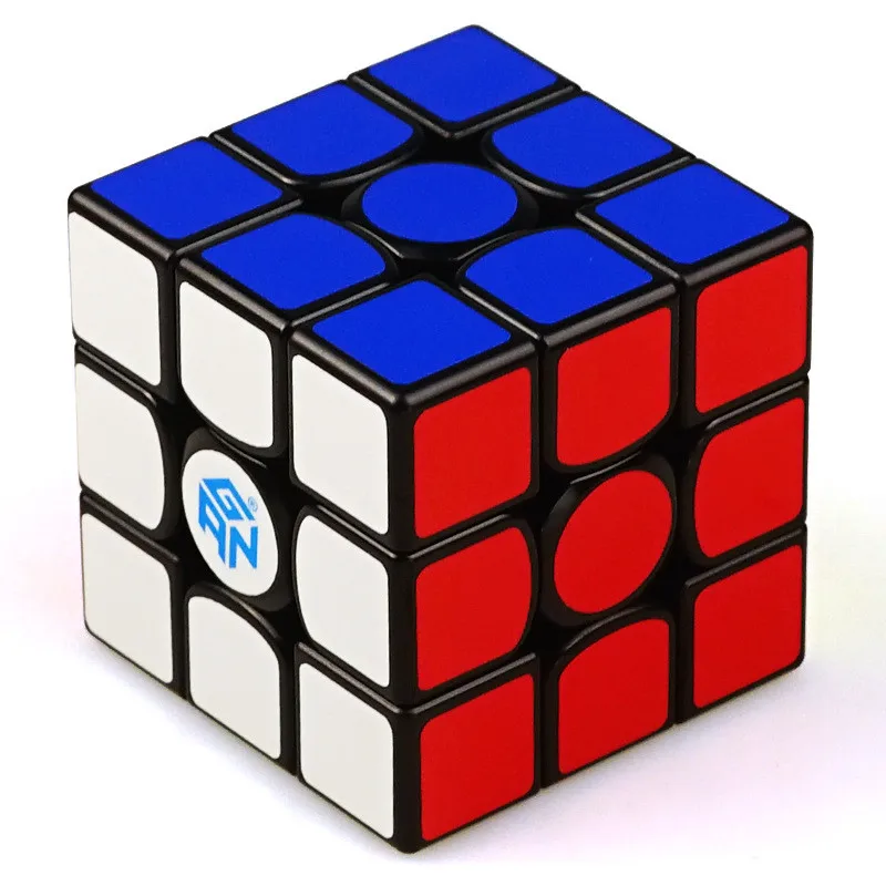 IPGV5 Black GAN 356X IPGV5 3x3x3 Магнитный Магнит профессиональный высококачественный спичечный магический куб ультра-Гладкий 3x3 скоростной Головоломка Куб Детская игрушка подарок - Цвет: IPGV5 Black