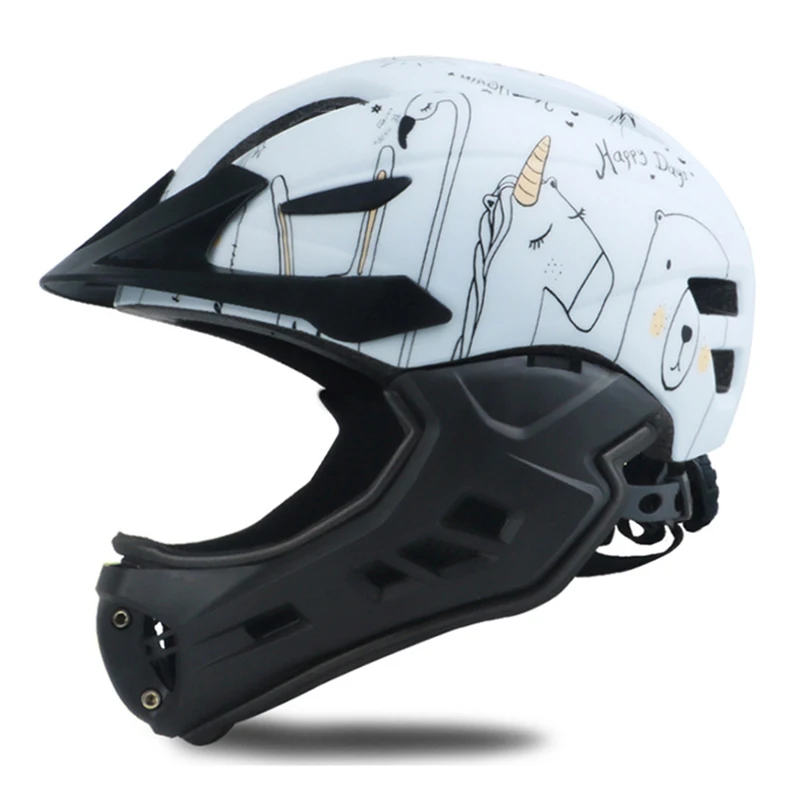 baby helmet with face guard
