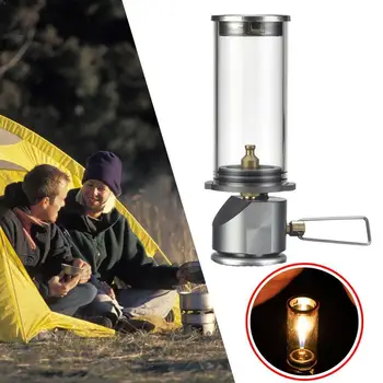 

BRS-55 Outdoor Camping Lamp Ultralight Portable Gas Lantern Hiking Camping Emergency Night Lamp Tourist Gas Tent Lights Too I8D0