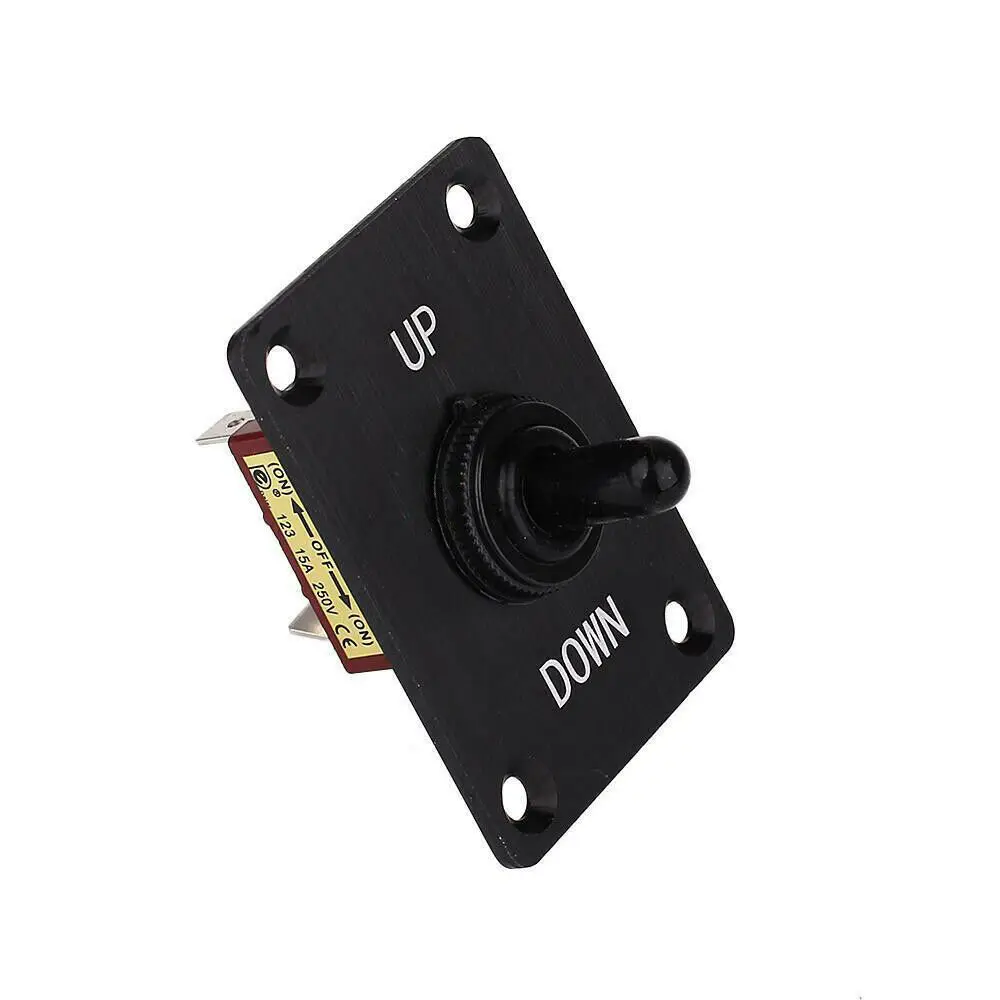 15A 12V переключатель 3-Way On-Off-On кратковременный переключатель панель для морской лодки Trim Tab