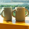 Baby Drinking Cup BPA Free Soft Silicone Double Handle Liquid Feed Gargle Mug Learning Feeding Cups Newborn Accessories 5