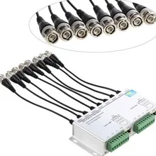 4CH 8CH CCTV 4 канальный пассивный передатчик видео трансформатор из BNC Женский на UTP Rj45 Cat5