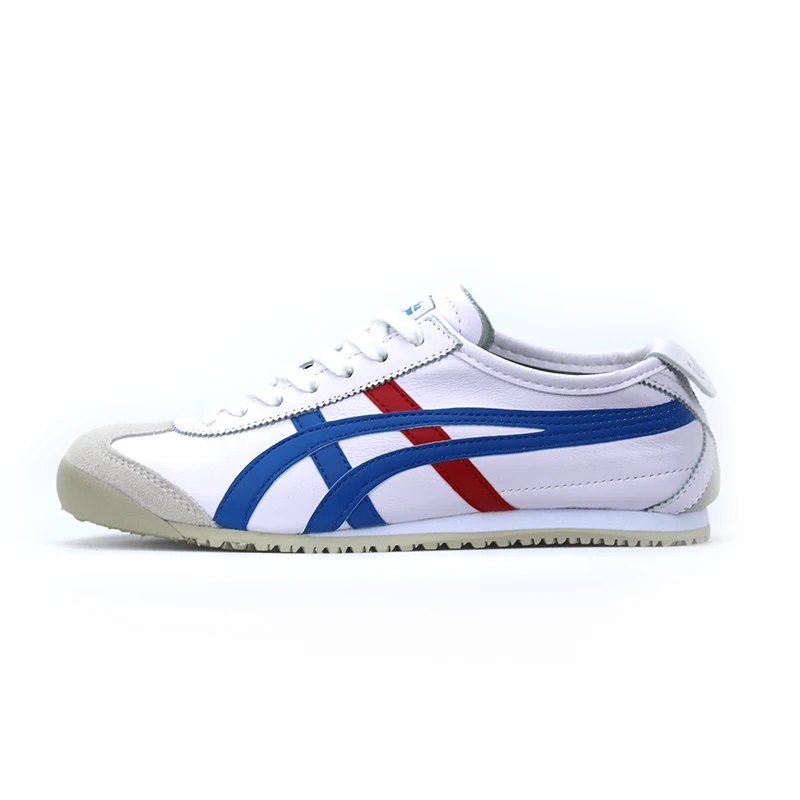 Оригинальные женские кроссовки Onitsuka Tiger; классическая мужская обувь для отдыха на плоской подошве; Легкая удобная прочная дизайнерская обувь унисекс с низким берцем - Цвет: THL202-0146
