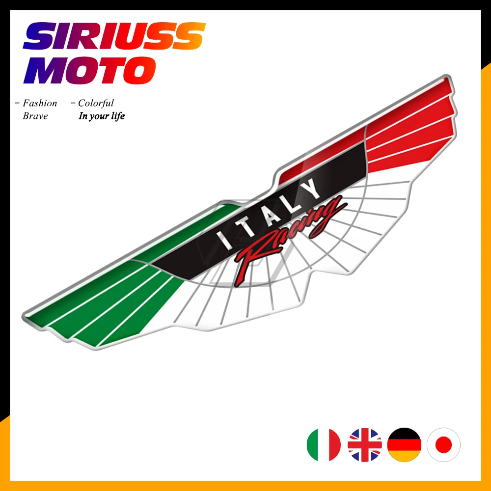 3d Resin Motorcycle Sticker Italy Uk Flag Sticker Universal For Motorcycle Car Moto Scooter Decals Decals & Stickers - AliExpress
